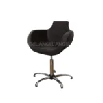 Sillón Persis Base a Gas Negro para peluquería profesional