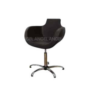 Sillón Persis Base a Gas Negro para peluquería profesional