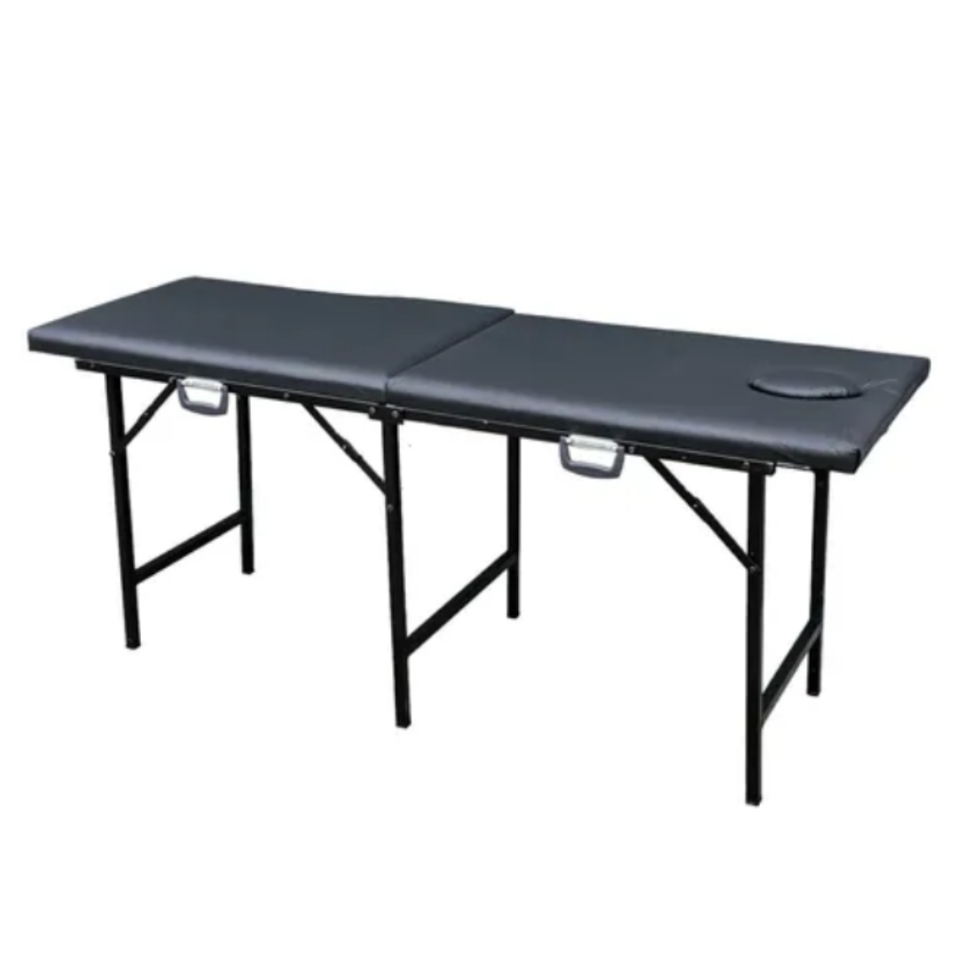 Camilla plegable masajes depilación reforzada 180x60