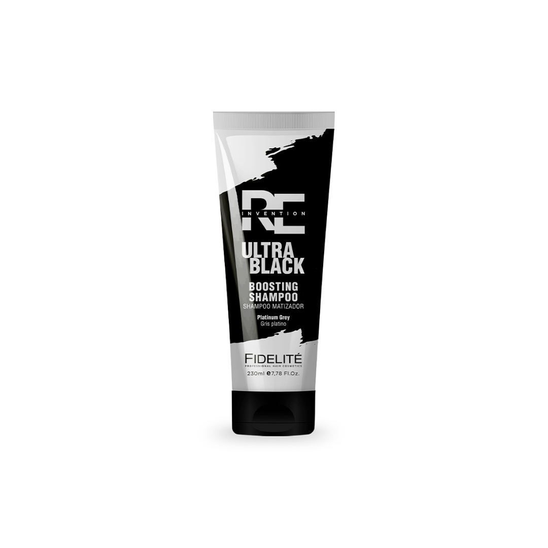 Shampoo matizador gris platino – Fidelité Ultra Black 230ml