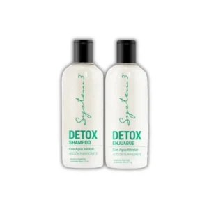 Combo System 3 Detox – Shampoo y Acondicionador 375ml