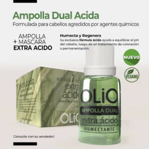 Ampolla Dual EXTRA ÁCIDA X3 tratamiento capilar