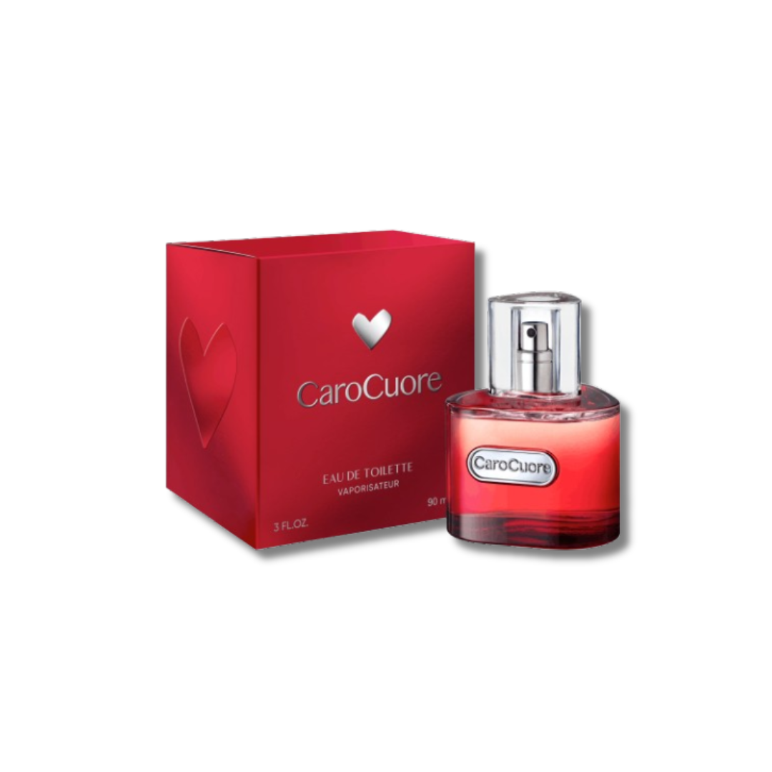 perfume mujer caro cuore original rojo